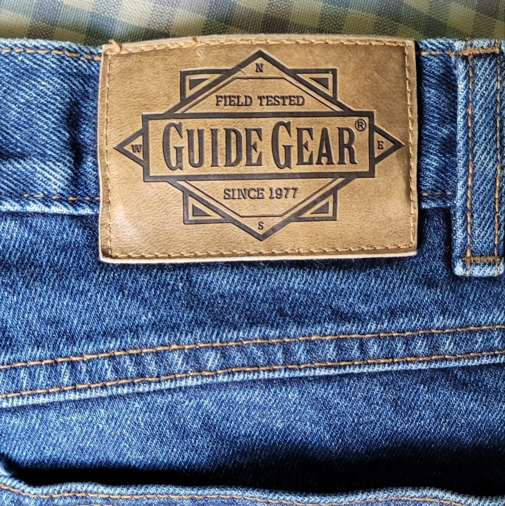Men's Flannel Lined Blue Jeans